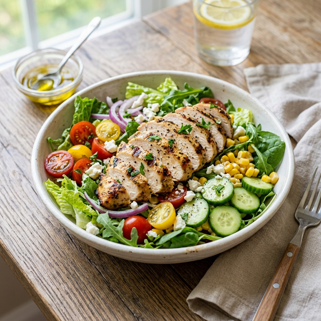Tavuklu Fit Salata